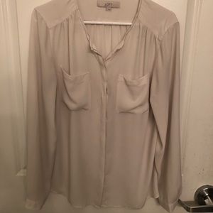 Cream Blouse